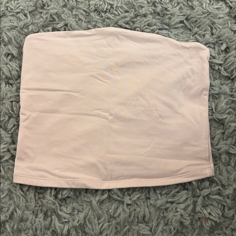 Garage Light Pink Tube Top